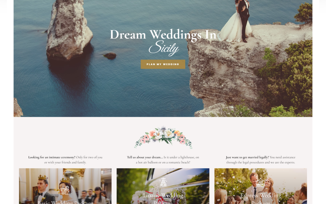 Wedding Planner Website